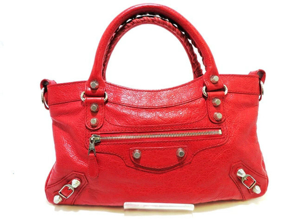 Balenciaga The First Shoulder Bag Lambskin